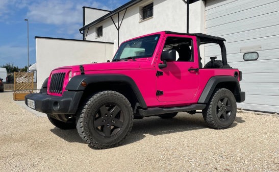 JEEP WRANGLER COVERING PROVENCE WRAPPING