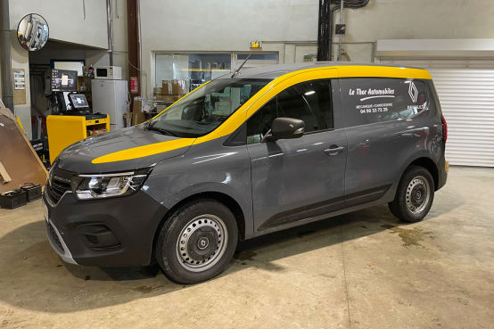 RENAULT LE THOR KANGOO MARQUAGE PUBLICITAIRE